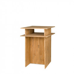 Wooden high table, Solid Wood