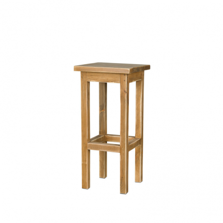 Bar stool H75 cm, Solid Wood