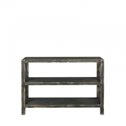 3-tier console table, solid wood