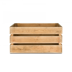 Wooden crate, Solid Wood