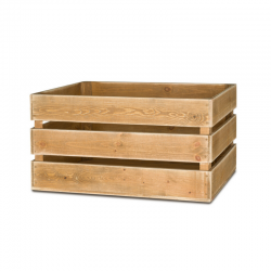 Wooden crate, Solid Wood