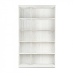 10-cube shelf unit, solid wood