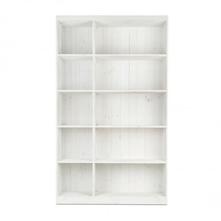 10-cube shelf unit, solid wood