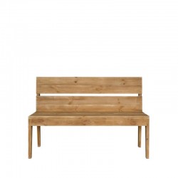 Bench 2 persons, solid wood TRADIS