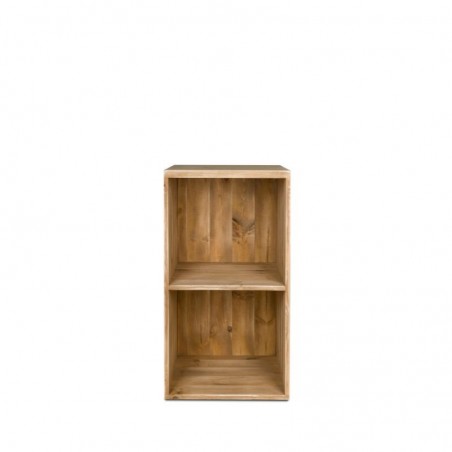 Counter 2 compartments, solid wood TRADIS