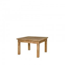 Display table 75x75, solid wood TRADIS