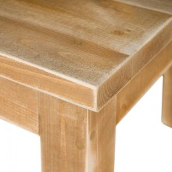 Display table 45x45, solid wood TRADIS
