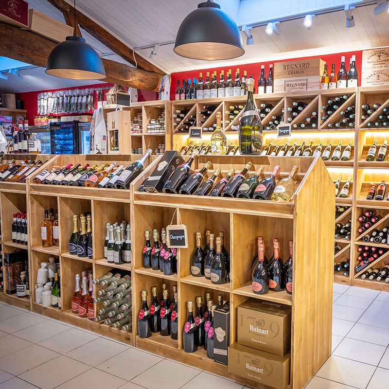 6-cube wine rack display, Solid Wood