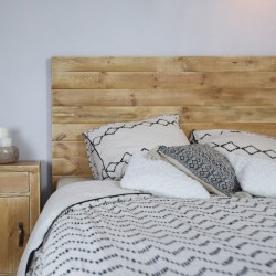 Tête de lit IDA L90 Dendro, bois massif