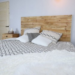 Tête de lit IDA L90 Dendro, bois massif
