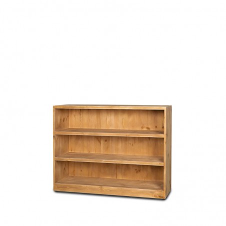 Modul 1 Ladentisch mit Ecke, Massivholz