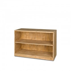 Niedrige Theke H80 cm, Massivholz