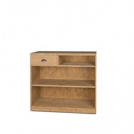 Ladentheke mit Ablage, Massivholz