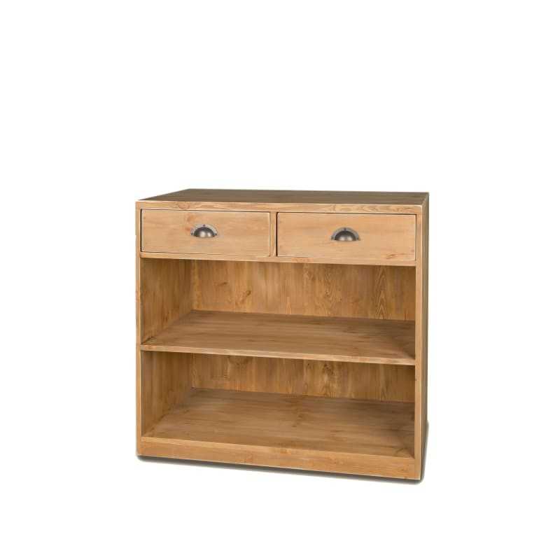 Anrichte H90cm 2 Schubladen, Massivholz