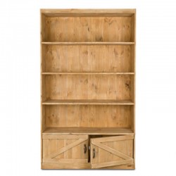 Regal mit 4 Ebenen B119 cm, Massivholz