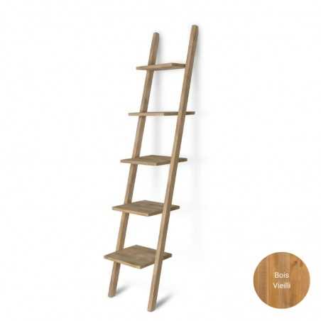 Deko-Leiter H180 cm, Massivholz