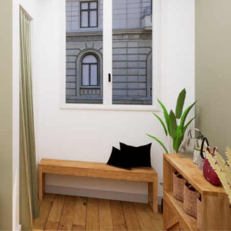 Bank L129, Massivholz TRADIS Altholz Ambiente