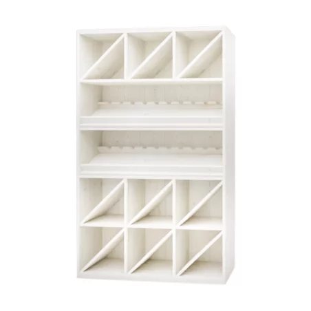 3er-Set Podeste, Massivholz