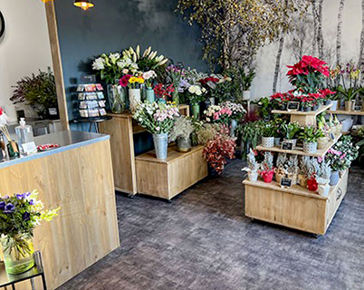 Blumenpräsentationsständer