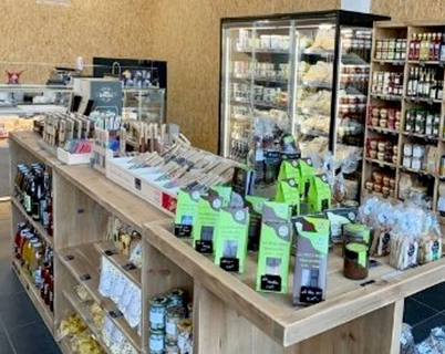 Präsentationseinheit für Gourmet-Lebensmittel