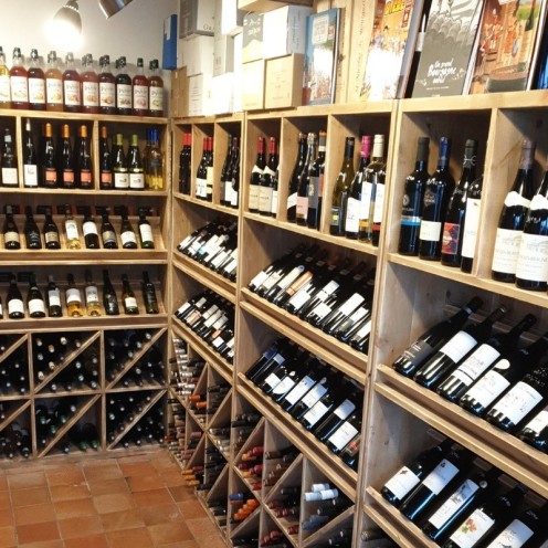 Layout of the wine cellar Caves à Cépages - Carrousel 1
