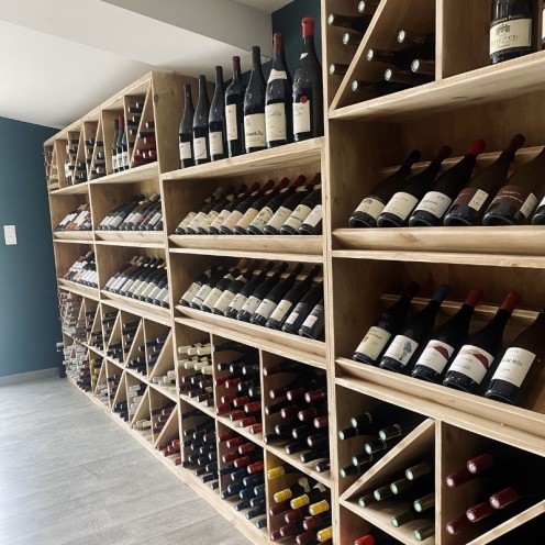 Layout of the wine cellar La Cave de Chaz - Carrousel 1