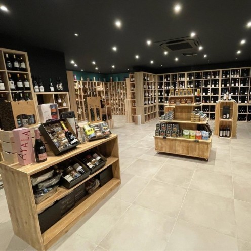 Layout of the wine cellar Cave 45 - Carrousel 1