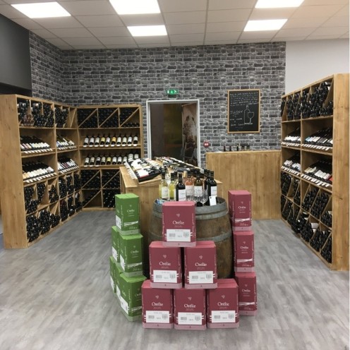 Grocery store layout Halle Authentique - Carrousel 1