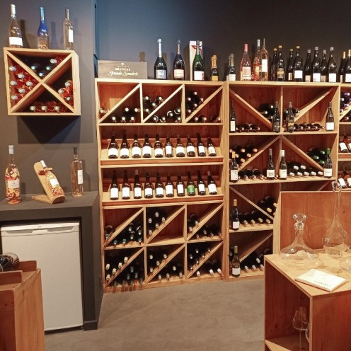 Layout of the wine cellar Nectars de France - Carrousel 1
