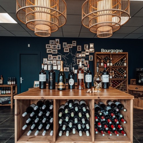 Layout of the new cellar L'Amour du Vin - Carrousel 1