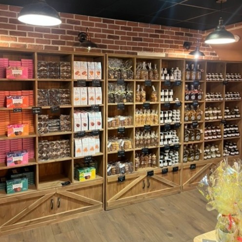 Layout of the chocolate shop Chatillon - Carrousel 1