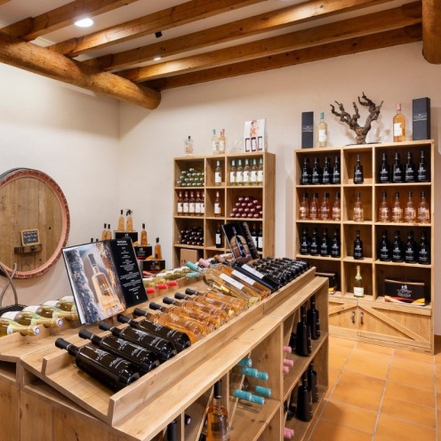 Layout of the cellar of the Domaine La Cadenière - Carrousel 1