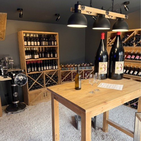 Layout of the cellar of the Domaine des 3 Cépages - Carrousel 1
