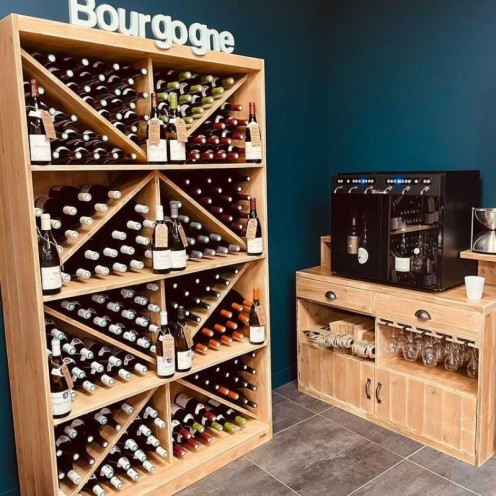 Layout of the cellar L'Amour du Vin - Carrousel 1