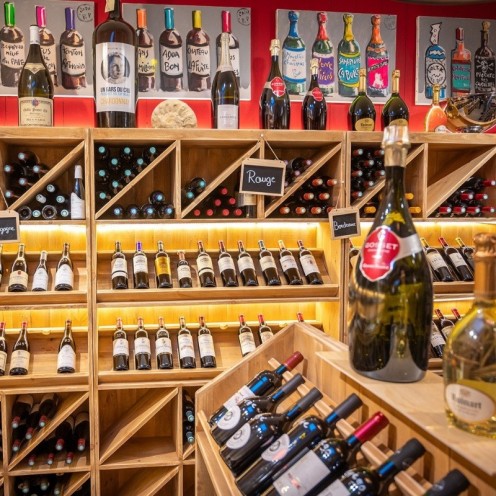 Layout of the wine cellar Le Goût du Blanc - Carrousel 2