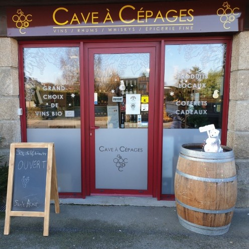 Layout of the wine cellar Caves à Cépages - Carrousel 2