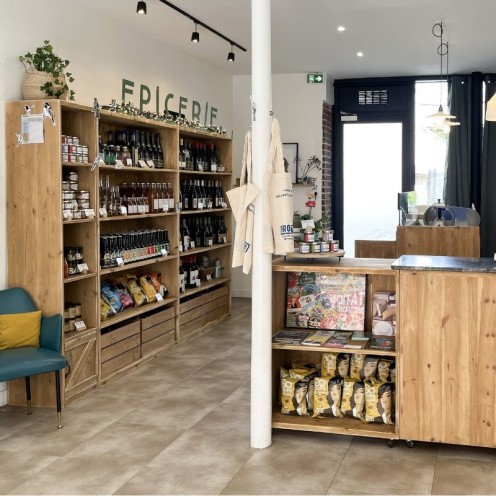 Layout of the cheese shop La Fromagerie Marie - Carrousel 2