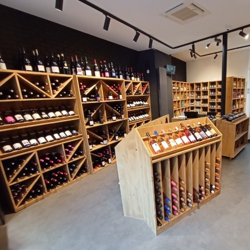 Agencement de la cave Nectars de France - Carrousel 2