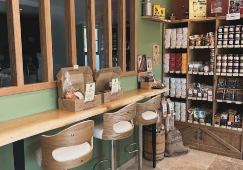 Layout of the delicatessen “L'épicerie d'Emilie” - Carrousel 2