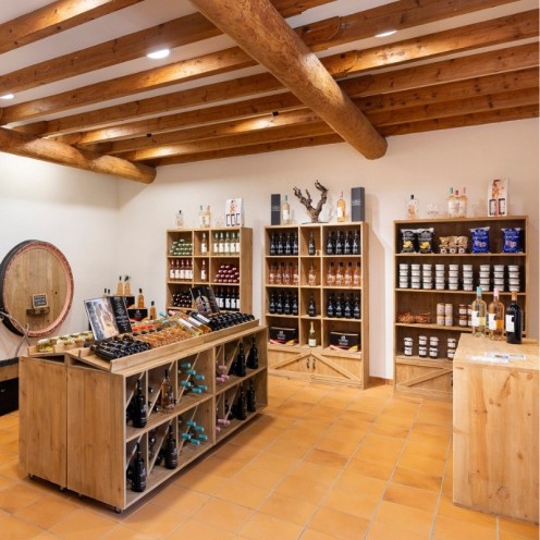 Layout of the cellar of the Domaine La Cadenière - Carrousel 2