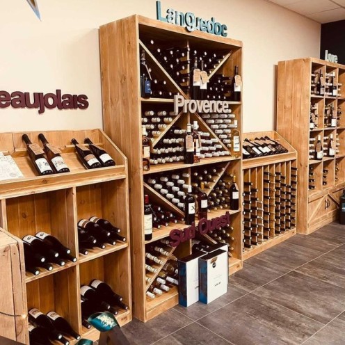 Layout of the cellar L'Amour du Vin - Carrousel 2