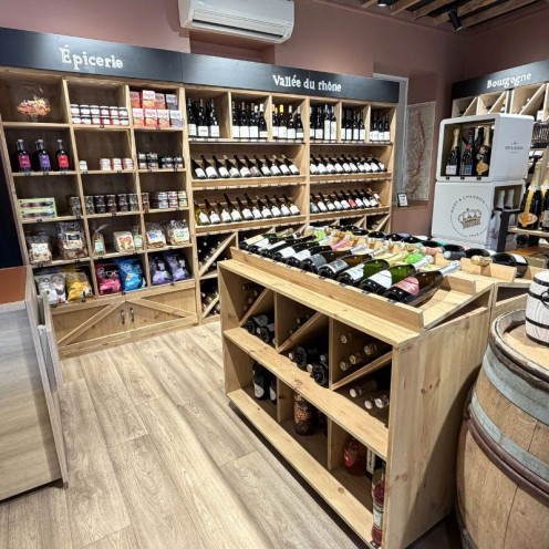 Agencement de la cave Vinsolite - Carrousel 2
