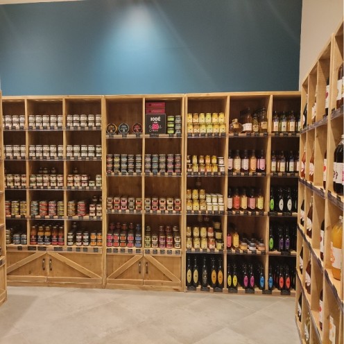 Grocery store layout Les Papilles en Délire - Carrousel 3