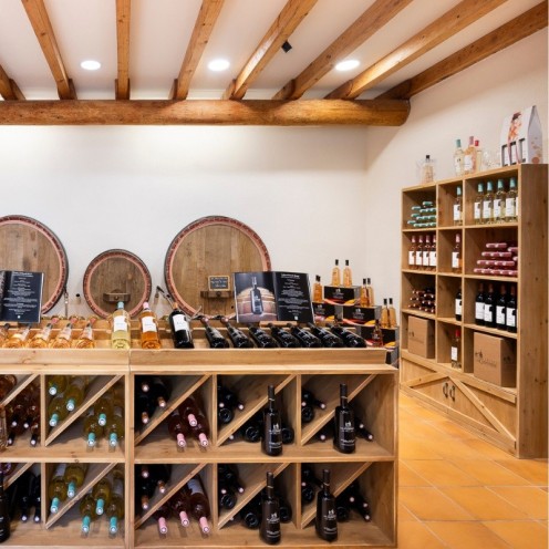 Layout of the cellar of the Domaine La Cadenière - Carrousel 3