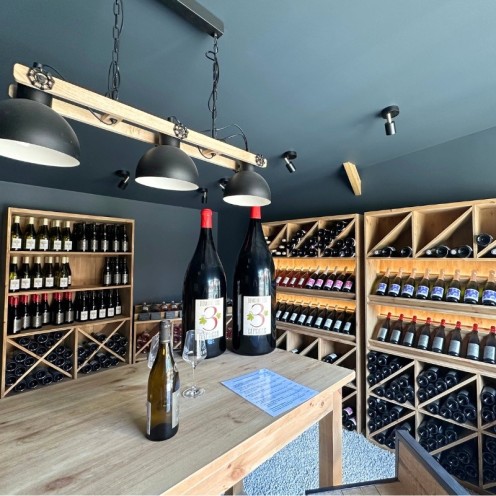 Layout of the cellar of the Domaine des 3 Cépages - Carrousel 3