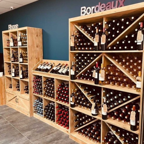 Agencement de la cave l'Amour du Vin - Carrousel 3