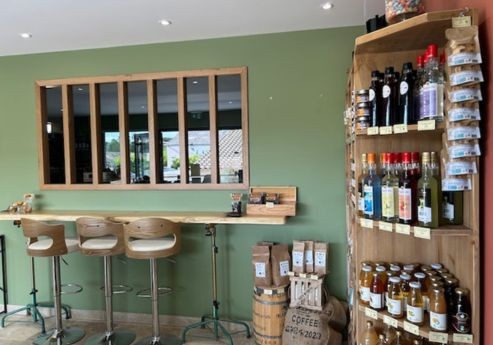Layout of the delicatessen “L'épicerie d'Emilie” - Carrousel 4