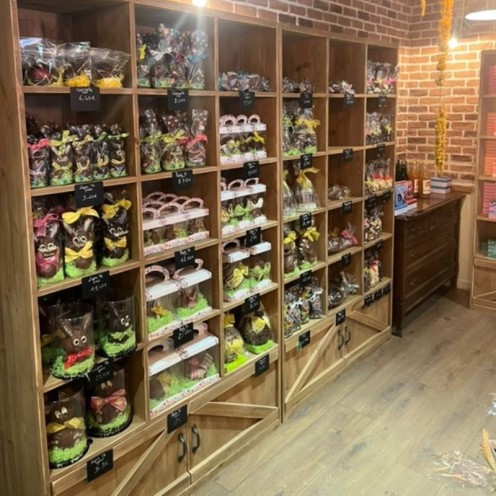 Layout of the chocolate shop Chatillon - Carrousel 4