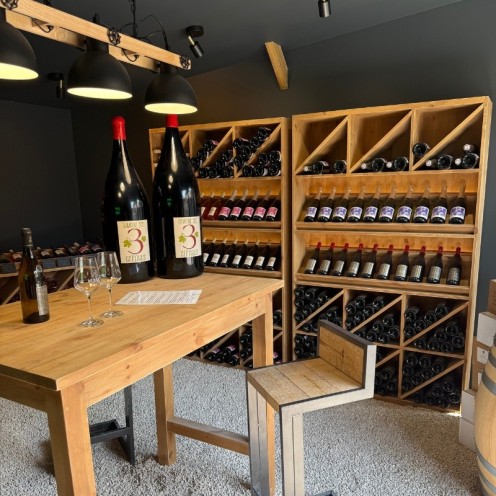 Layout of the cellar of the Domaine des 3 Cépages - Carrousel 4