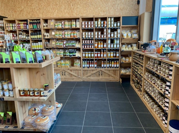 Layout of the cheese shop The Fromagerie du Pays Savinois